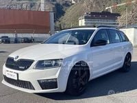 Usata Skoda Octavia RS 220 CV (161 kW) 2016 Bianco Utilitaria