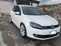 Usata VW Golf VI 110 CV (80 kW) 2010 Bianco Utilitaria