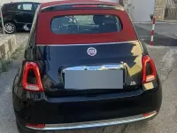 Usata Fiat 500C 69 CV (50 kW) 2015 Nero Cabrio
