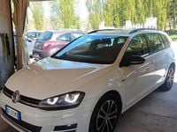 Usata VW Golf VII 110 CV (80 kW) 2015 Bianco Station wagon