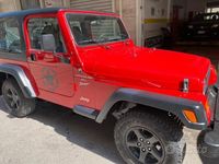 Usata Jeep Wrangler 177 CV (130 kW) 1999 Rosso SUV
