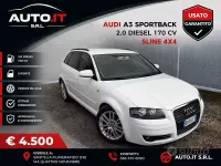 Usata Audi A3 Ambition 170 CV (125 kW) 2008 Bianco Utilitaria