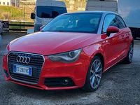 Usata Audi A1 105 CV (77 kW) 2011 Rosso Utilitaria