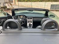 Usata Mercedes SLK200 136 CV (100 kW) 2001 Grigio Cabrio