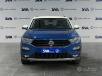 Usata VW T-Roc Style 150 CV (110 kW) 2019 Blu SUV