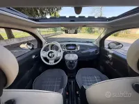 Usata Fiat 500 Lounge 69 CV (50 kW) 2017 Grigio Utilitaria