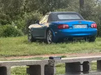 Usata Mazda MX5 110 CV (80 kW) 2001 Bluazzurro Cabrio