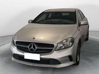 Usata Mercedes A160 Executive 90 CV (66 kW) 2018 Argento Berlina