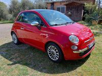 Usata Fiat 500 95 CV (69 kW) 2012 Rosso Berlina