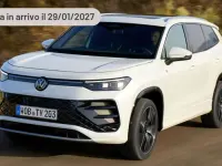 Nuova VW Tayron R-line Plus 150 CV (110 kW) 2025 Argento SUV