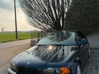 Usata BMW 320 Cabriolet Efficient Dynamics 170 CV (125 kW) 2002 Blu Cabrio