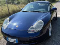 Usata Porsche 911 Carrera Cabriolet 300 CV (220 kW) 2001 Blu/azzurro Cabrio