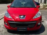 Usata Peugeot 207 95 CV (69 kW) 2011 Rosso Berlina