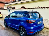 Usata Ford Ecosport ST-Line 100 CV (73 kW) 2019 Blu SUV