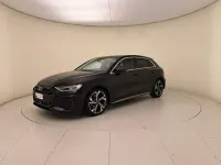 Usata Audi A3 S-Line 150 CV (110 kW) 2024 Nero mito metallizzato Berlina