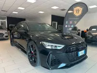 Usata Audi RS6 Ambiente 600 CV (441 kW) 2022 Nero Station wagon