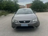 Usata Seat Leon 110 CV (80 kW) 2015 Grigio Berlina