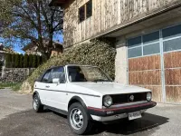 Usata VW Golf Cabriolet 75 CV (55 kW) 1986 Bianco Cabrio
