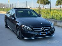 Usata Mercedes C180 Business 115 CV (84 kW) 2017 Nero Station wagon