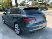 Usata Audi A3 S-Line 150 CV (110 kW) 2015 Grigio Berlina