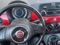 Usata Fiat 500 Lounge 69 CV (50 kW) 2011 Rosso Utilitaria