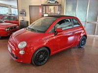 Usata Fiat 500 86 CV (63 kW) 2012 Rosso Cabrio