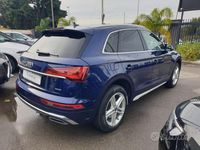 Usata Audi Q5 S-Line 204 CV (150 kW) 2021 Blu metallizzato SUV