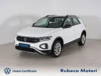 Usata VW T-Roc Life 116 CV (85 kW) 2023 Bianco SUV