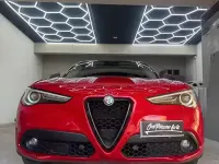 Usata Alfa Romeo Stelvio 190 CV (139 kW) 2019 Rosso SUV