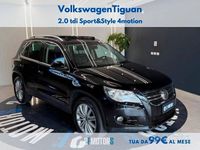 Usata VW Tiguan Sport 140 CV (102 kW) 2008 Nero SUV
