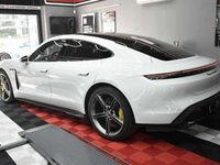 Usata Porsche Taycan Turbo S 559 kW (761 CV) 2020 Pure white Berlina