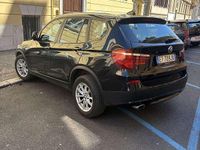 Usata BMW X3 184 CV (135 kW) 2013 Nero SUV