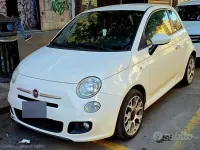 Usata Fiat 500 Sport 95 CV (69 kW) 2015 Bianco Berlina