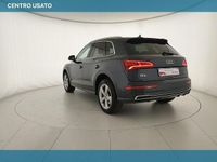 Usata Audi Q5 S-line plus 190 CV (139 kW) 2019 Blu chiaro di luna metallizzato SUV