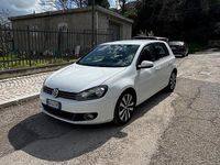Usata VW Golf VI Trendline 110 CV (80 kW) 2009 Bianco Utilitaria