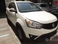 Usata SsangYong Korando 149 CV (109 kW) 2014 Bianco SUV
