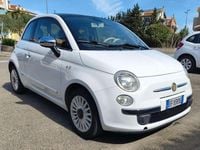 Usata Fiat 500 Lounge 69 CV (50 kW) 2010 Bianco Utilitaria