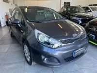 Usata Kia Rio 75 CV (55 kW) 2014 Grigio Berlina