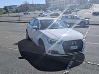 Usata Audi A3 Sport 110 CV (80 kW) 2017 Bianco Berlina