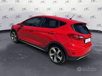 Usata Ford Fiesta Active 86 CV (63 kW) 2018 Rosso Utilitaria