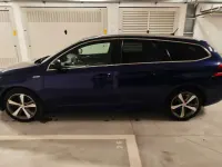 Usata Peugeot 308 SW GT-line 120 CV (88 kW) 2016 Blu/azzurro Station wagon