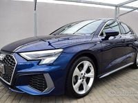 Begagnad Audi A3 S-Line 116 HK (85 kW) 2024 Blå Sedan