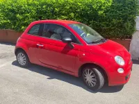 Usata Fiat 500 Pop 69 CV (50 kW) 2009 Rosso Cabrio