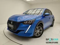 Usata Peugeot e-208 Allure 100 kW (136 CV) 2021 Blu/azzurro Utilitaria