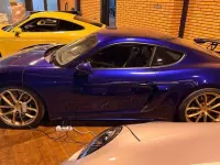 Usata Porsche 718 Cayman GT4 420 CV (308 kW) 2022 Blu/azzurro Coupé