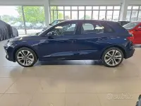 Ny Audi A3 Advanced Plus 150 HK (110 kW) 2026 Blå Sedan