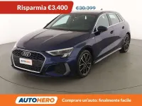 Usata Audi A3 S-Line 150 CV (110 kW) 2023 Blu/azzurro Berlina