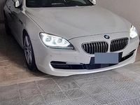 Usata BMW 640 Cabriolet Comfort Edition 313 CV (230 kW) 2013 Bianco Cabrio