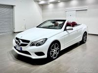 Usata Mercedes E220 170 CV (125 kW) 2014 Bianco Cabrio