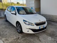 Usata Peugeot 308 99 CV (72 kW) 2018 Bianco Berlina